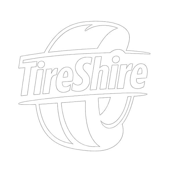 TireShire Badge Logo